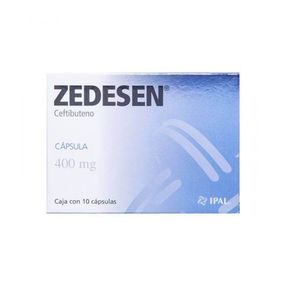 ZEDESEN 400 MG CAPSULAS 10