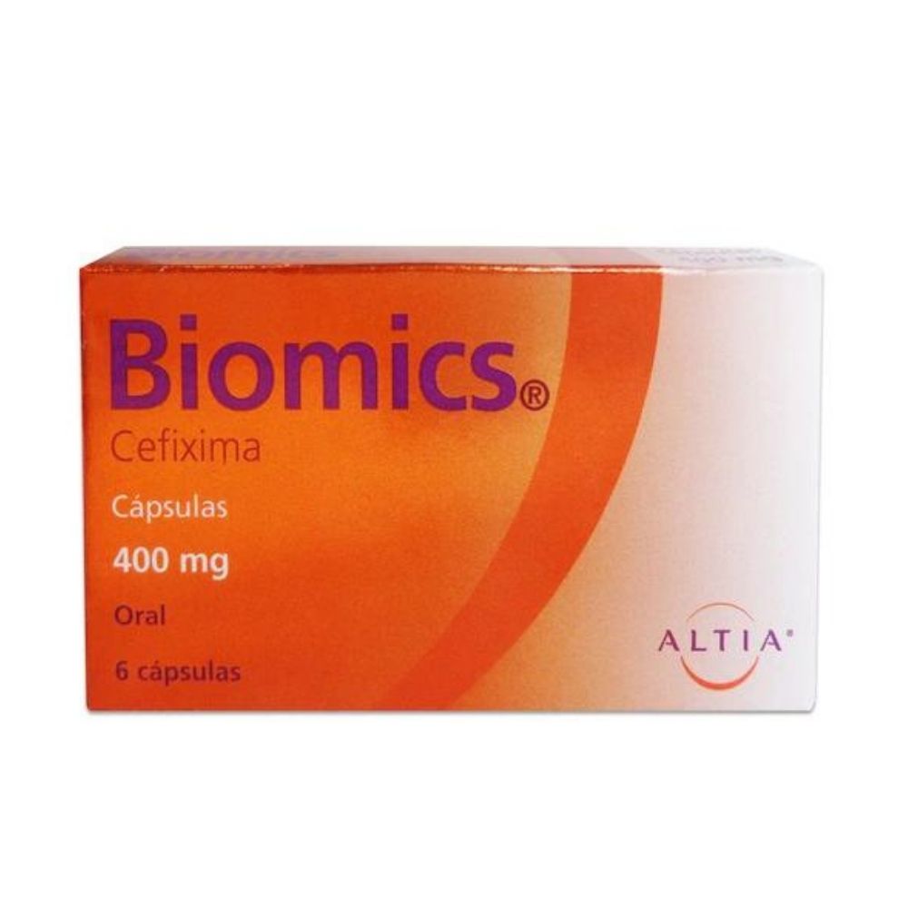 Biomics 400 Miligramos  Capsulas  6
