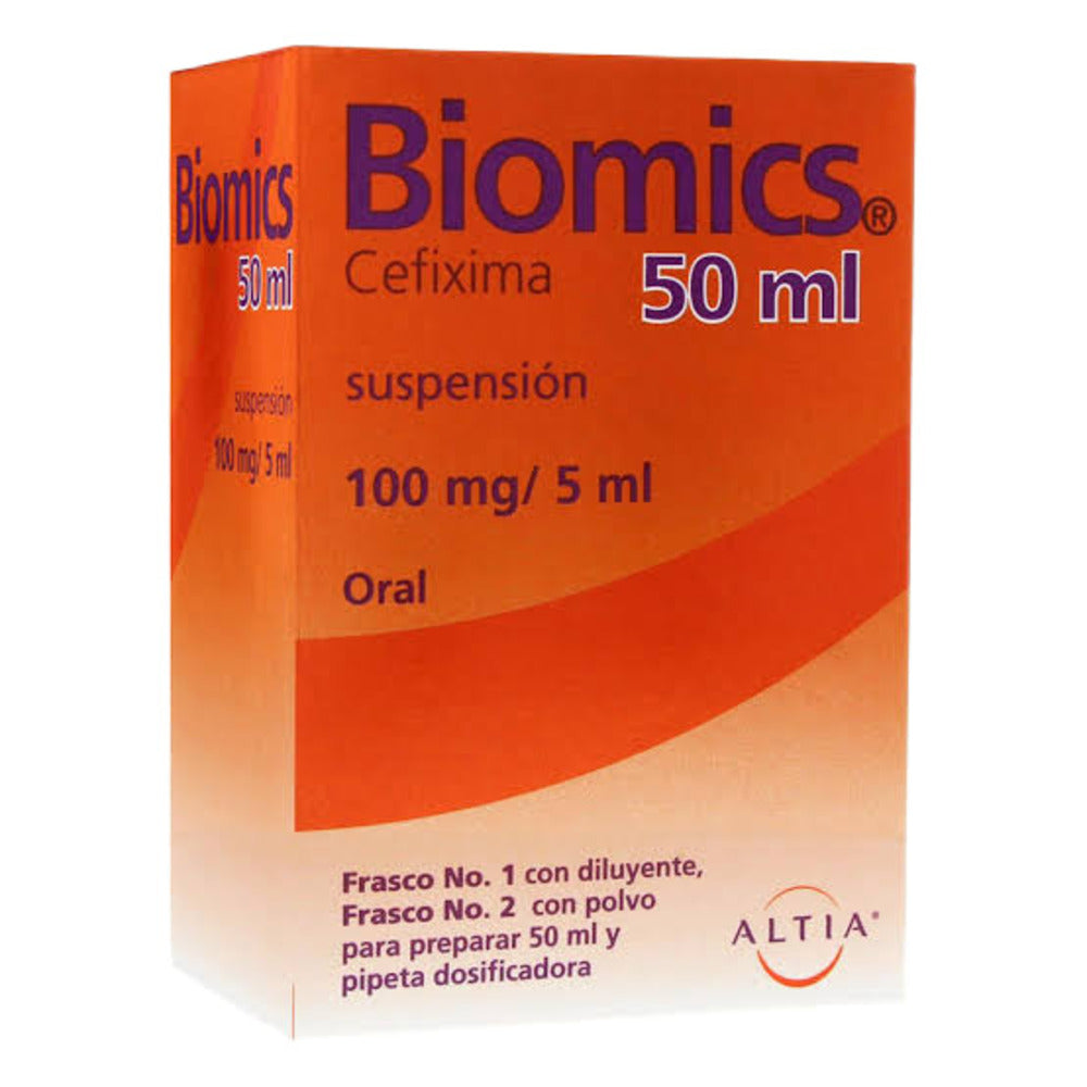 BIOMICS 100 MG15 ML SUSPENSION ENSION  POLVO 50 ML