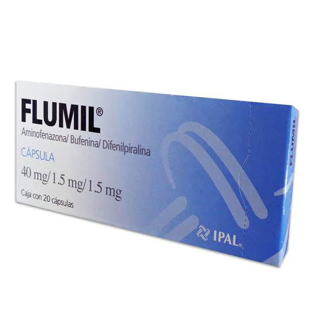 Flumil 40/1.5/1.5 Mg Capsulas Con 20