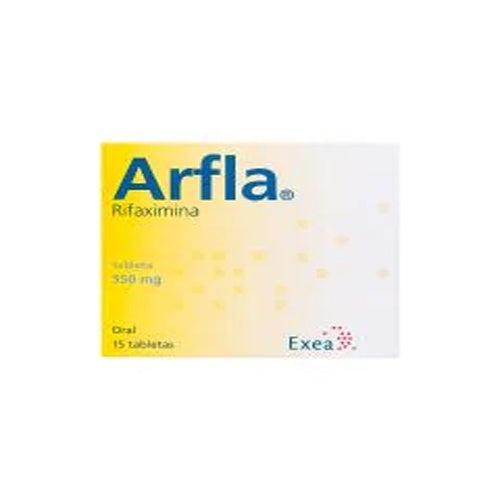 ARFLA 550 MG TABLETAS 15