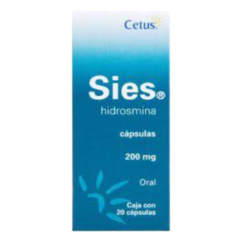 SIES 200 MG CAPSULAS 20