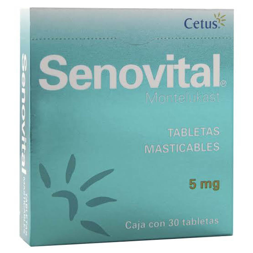 Senovital 5Mg Con 30 Tabletas Masticables 