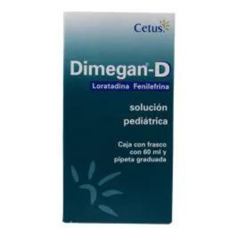 Dimegan-D 0.5/2 Miligramos Pediatrico Solucion 60 Ml Con Pipeta