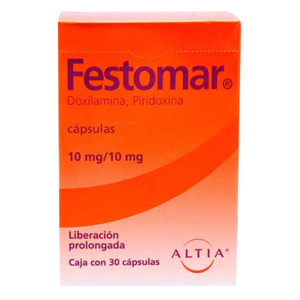 Festomar 10/10 Mg Con 30 Capsulas Liberacion Prolongada