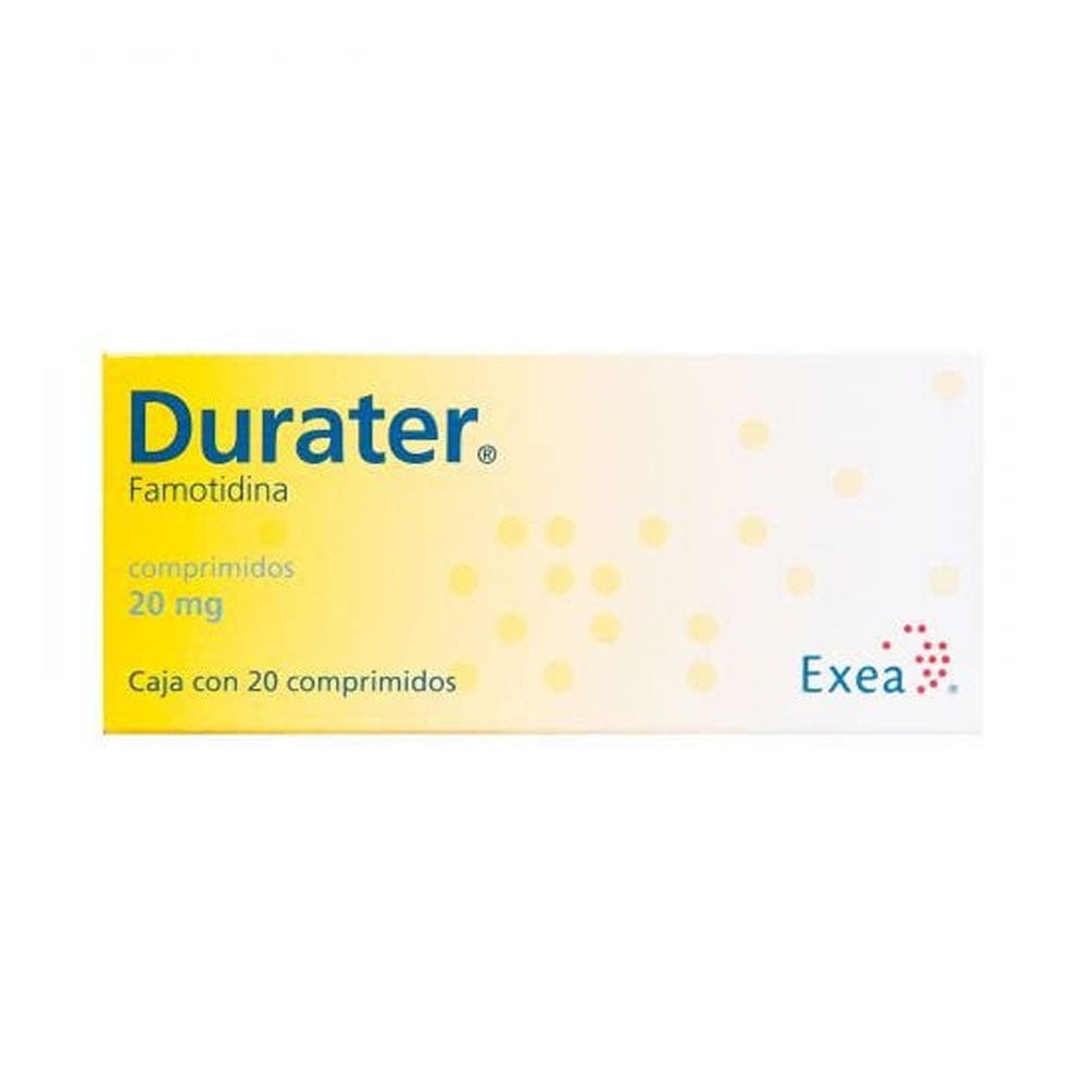 DURATER 20 MG COMPRIMIDOS 20