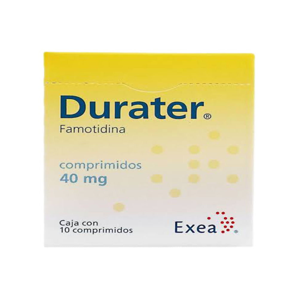 DURATER 40 MG COMPRIMIDOS 10