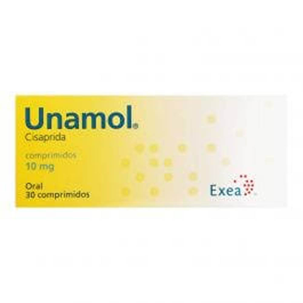 UNAMOL 10 MG COMPRIMIDOS 30