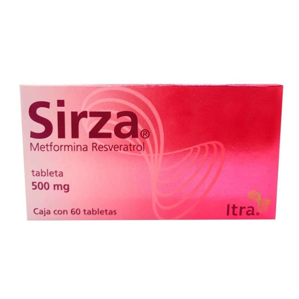 Sirza 500 Mg Con 60 Tabletas