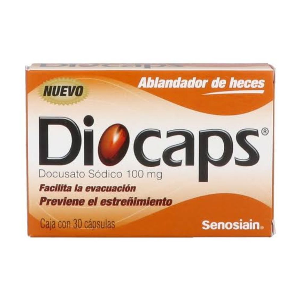 DIOCAPSULAS 100 MG CAPSULAS 30