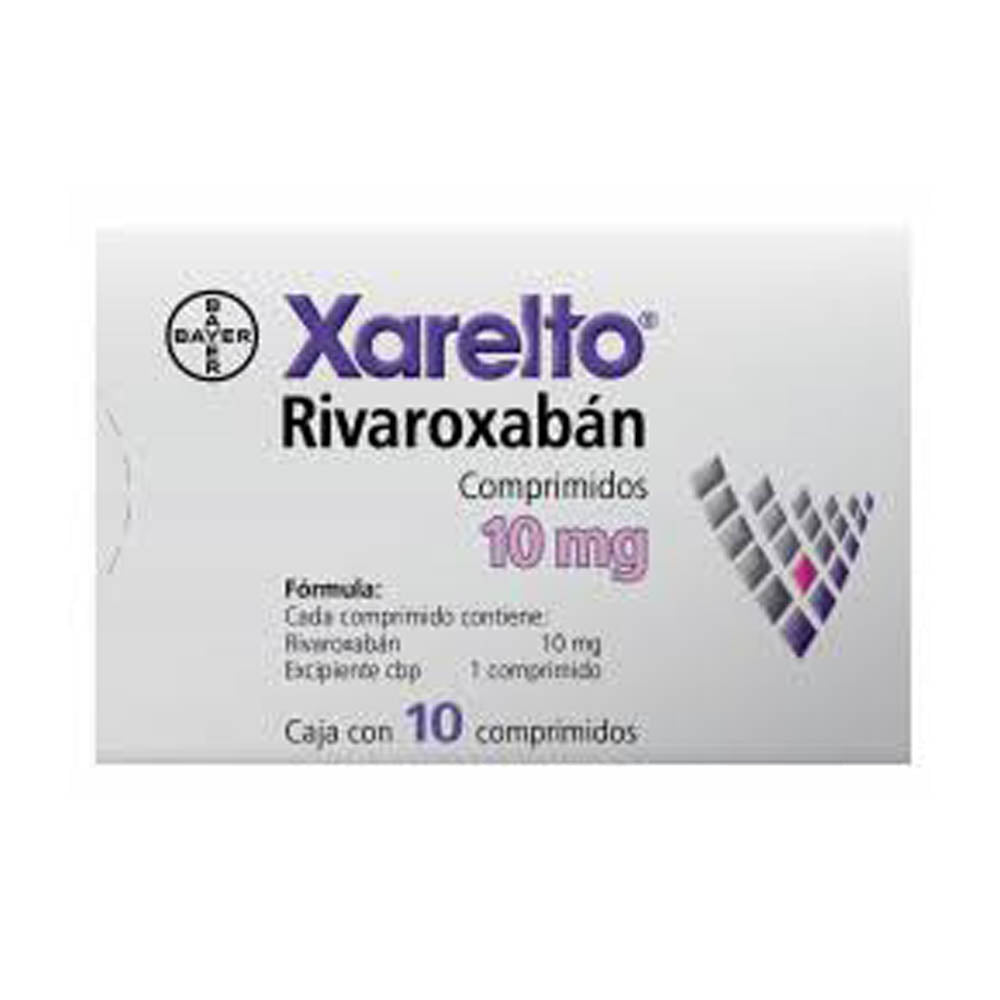 Xarelto 10 Mg Comprimidos Con 10