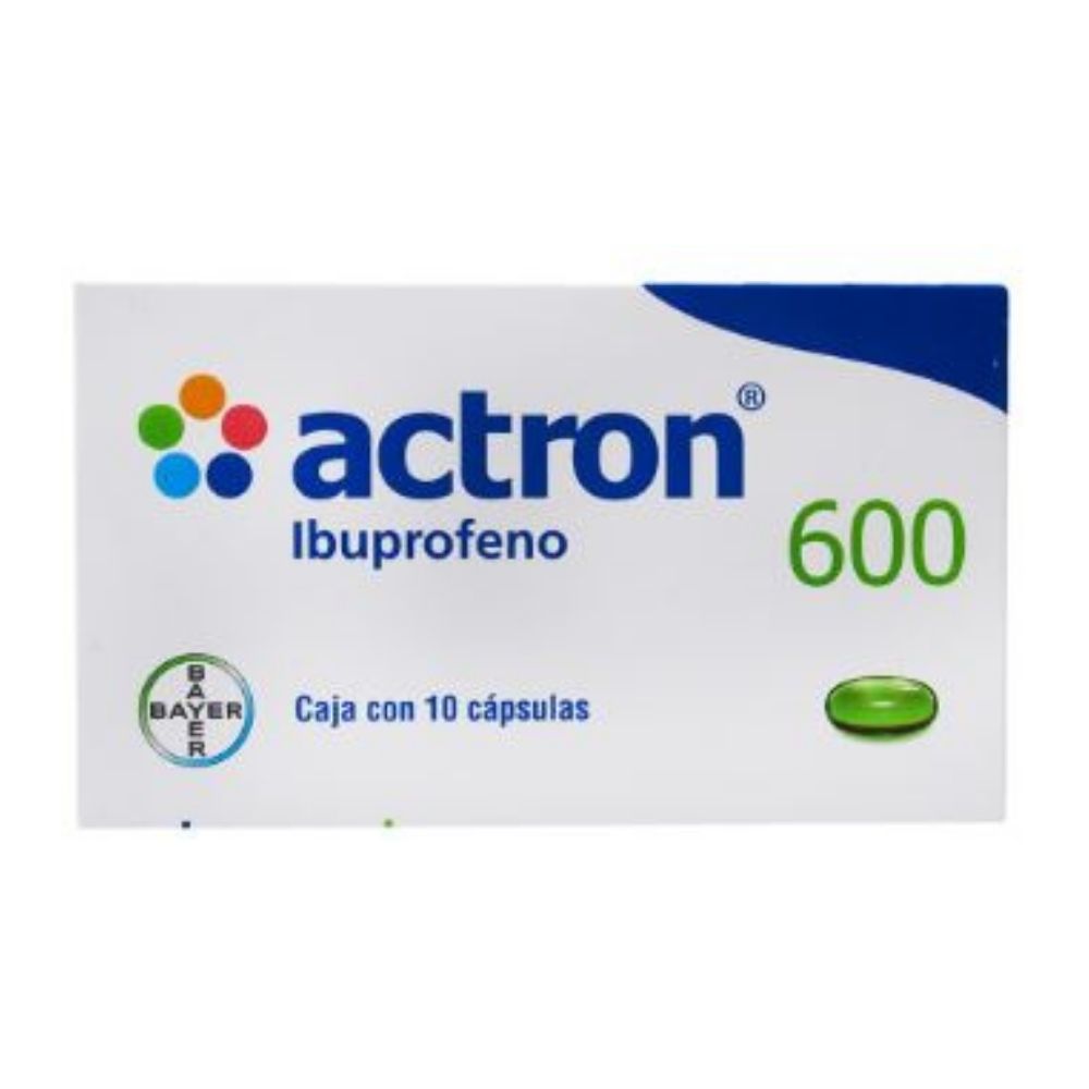 Actron-600 600 Mg Capsulas Con 10