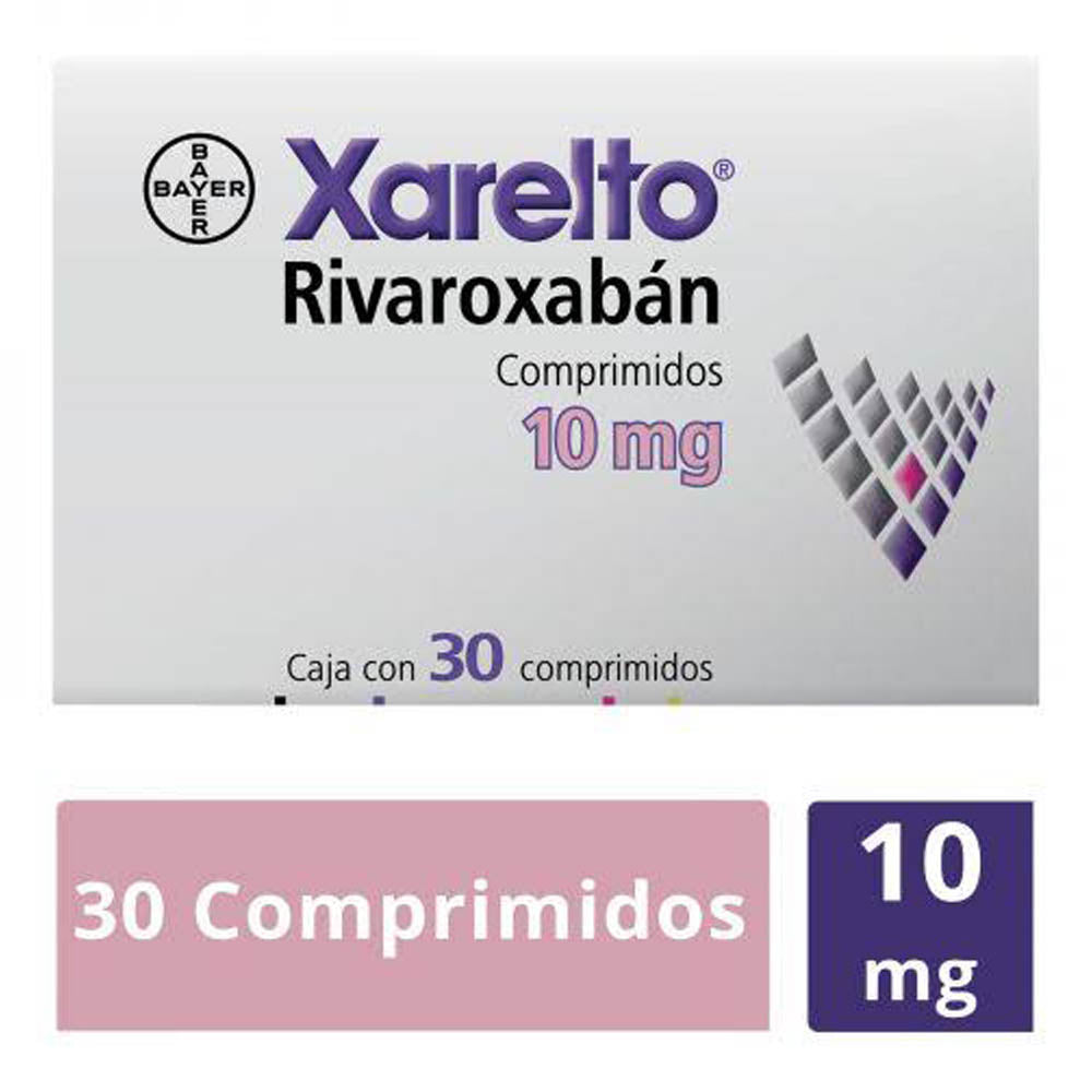 Xarelto 10 Mg Comprimidos 30