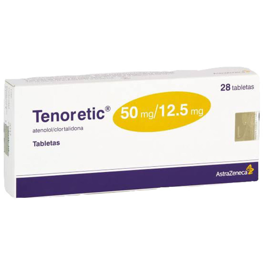 TENORETIC 50 MG TABLETAS 28