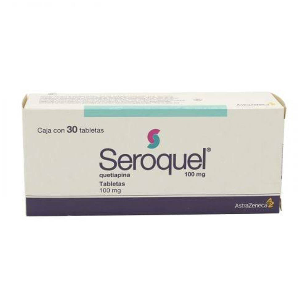 Seroquel 100 Miligramos Tabletas 30