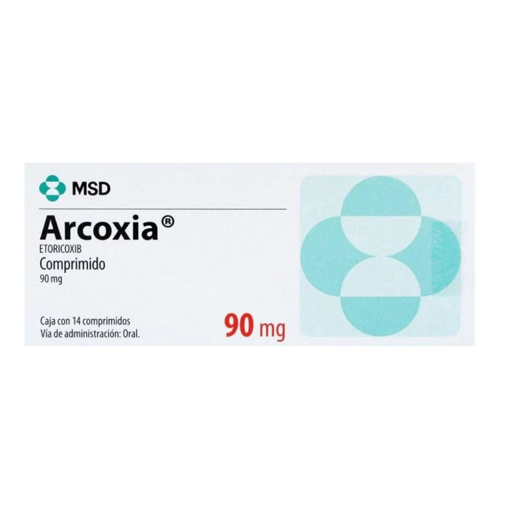 Arcoxia 90 Miligramos Comprimidos 28