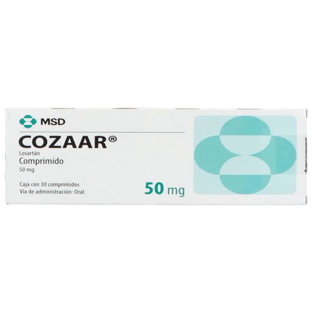 Cozaar 50 Mg Con 30 Grageas
