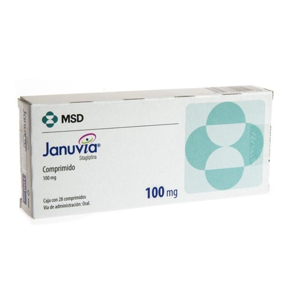 Januvia 100 Mg Comprimidos Recubiertos Con 28