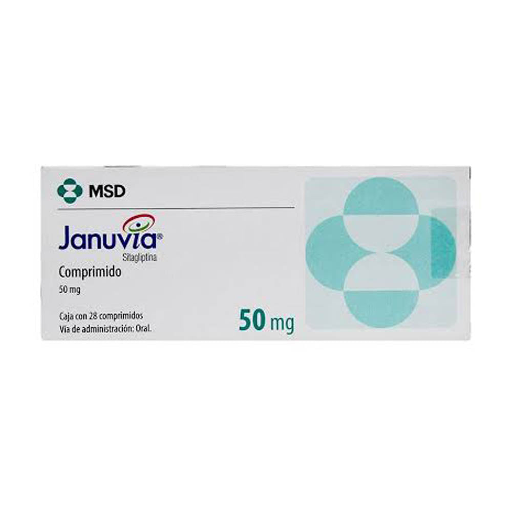 Januvia 50 Mg Comprimidos Recubiertos Con 28