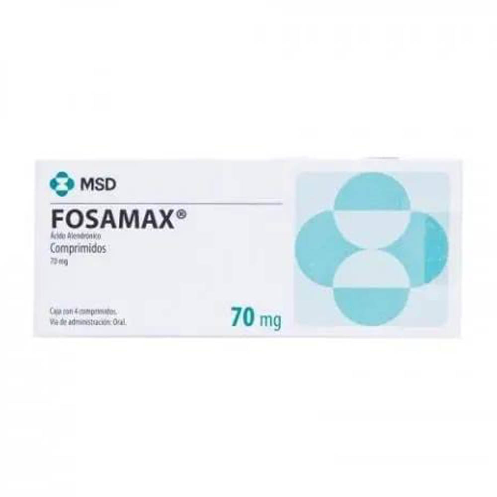 Fosamax 70 Mg Con 4 Comprimidos