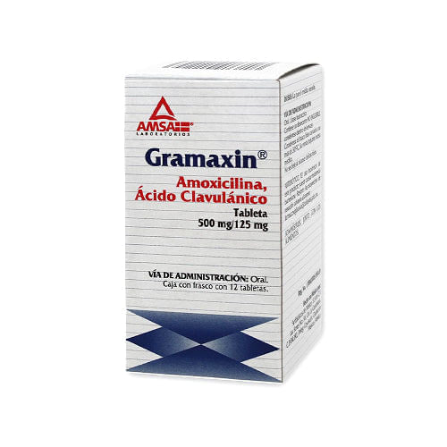 Am Gramaxin 500/125 Mg Con 12 Tab