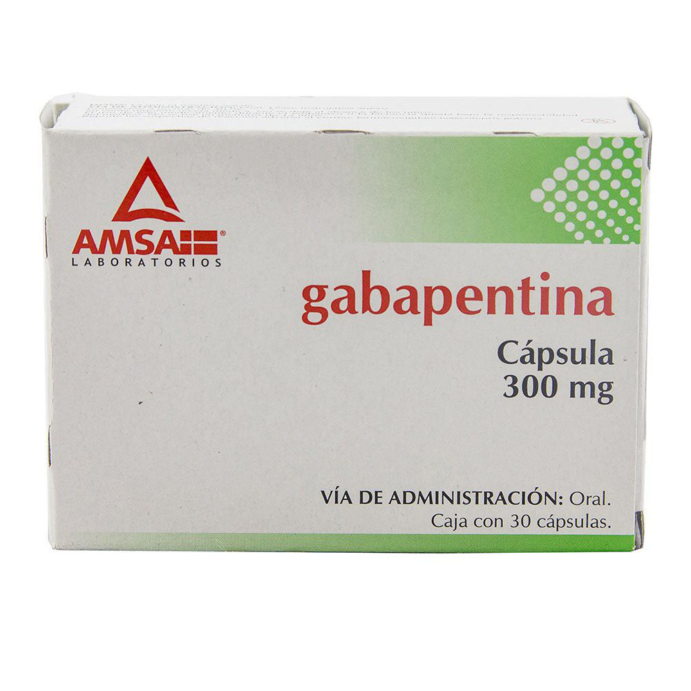 Gabapentina 300 Mg Con 30 Capsulas