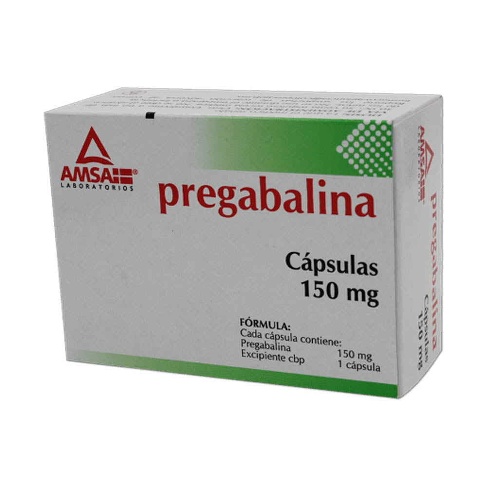 Pregabalina 150 Mg Con 28 Capsulas