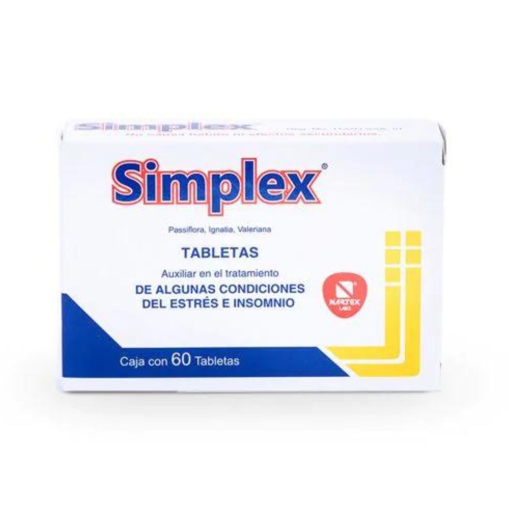 Simplex Con 60 Tabletas