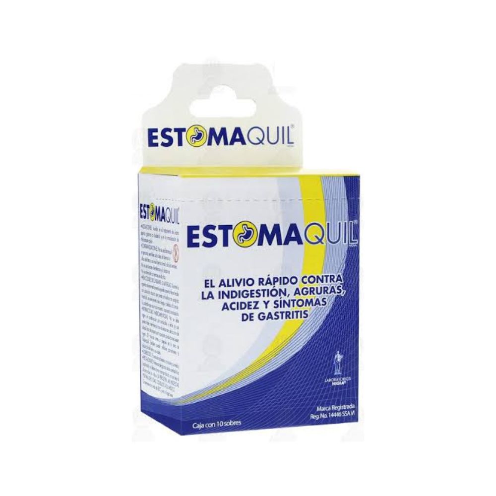 Estomaquil Blister Polvo Con 10 Sobres
