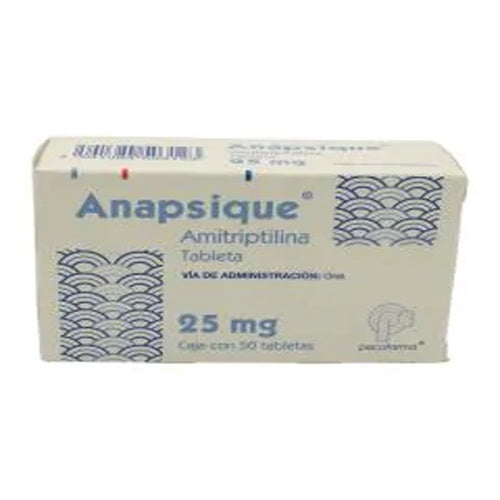 ANAPSIQUE 25 MG TABLETAS 50