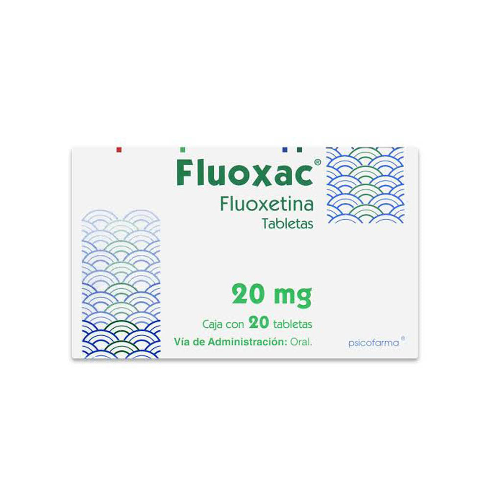 FLUOXAC 20 MG TABLETAS 20