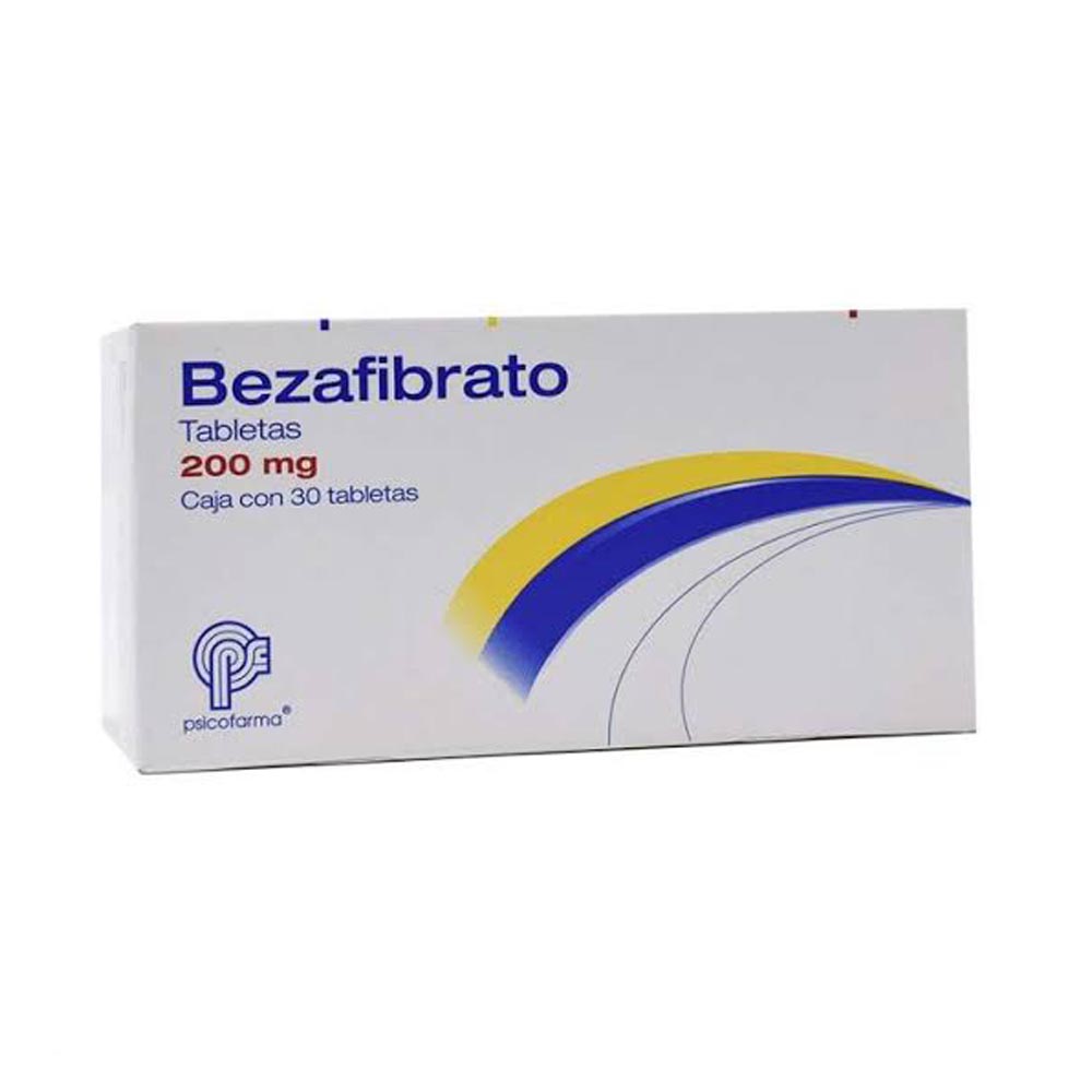 BEZAFIBRATO 200 MG CON 30 PSICOFARMA