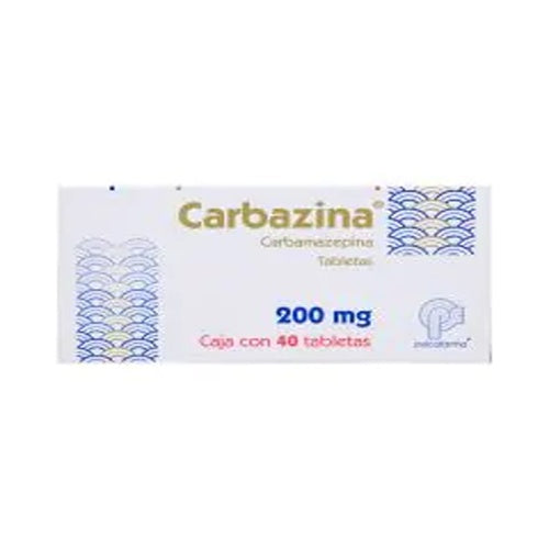 CARBAZINA 200 MG TABLETAS 40