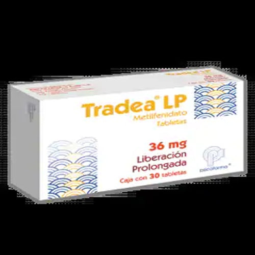 TRADEA LP 36 MG 30 TABLETAS