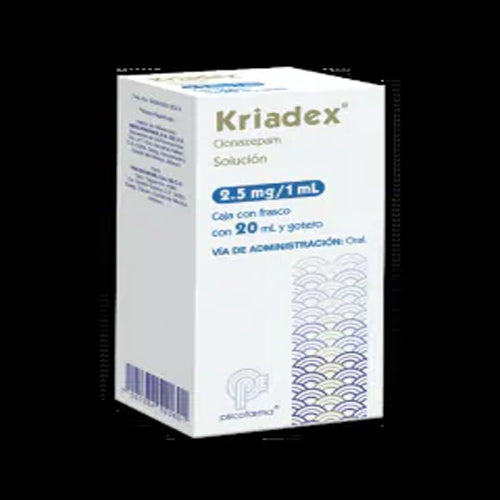 Kriadex 2.5 Mg/1Ml Fco C/20 Ml