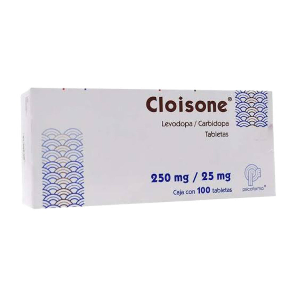 Cloisone (Levodopa/Carbidopa) 250 Mg Con 100Tabletas