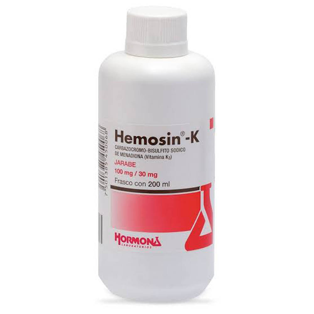 Hemosin-K 100/30 Mg Jarabe 200 Ml
