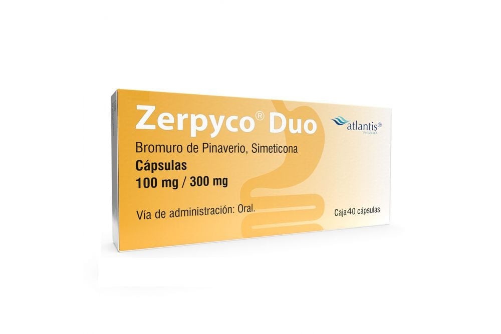 Zerpyco Duo 100/300 Mg 40 Capsulas