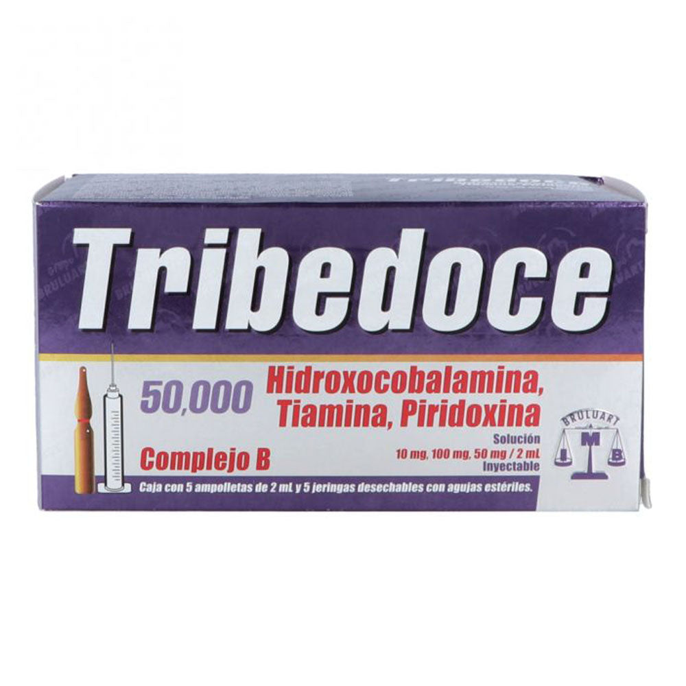TRIBEDOCE 50000 SOLUCIÓN INYECTABLE 5 X 2 ML