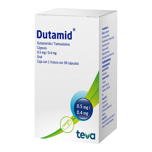 Dutamid 0.5/0.4Mg Con 30 Capsulas