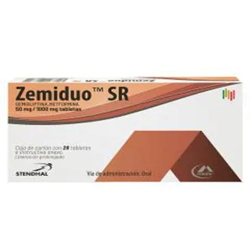 Zemiduo Sr 50/1000 Mg Con 28 Tabletas