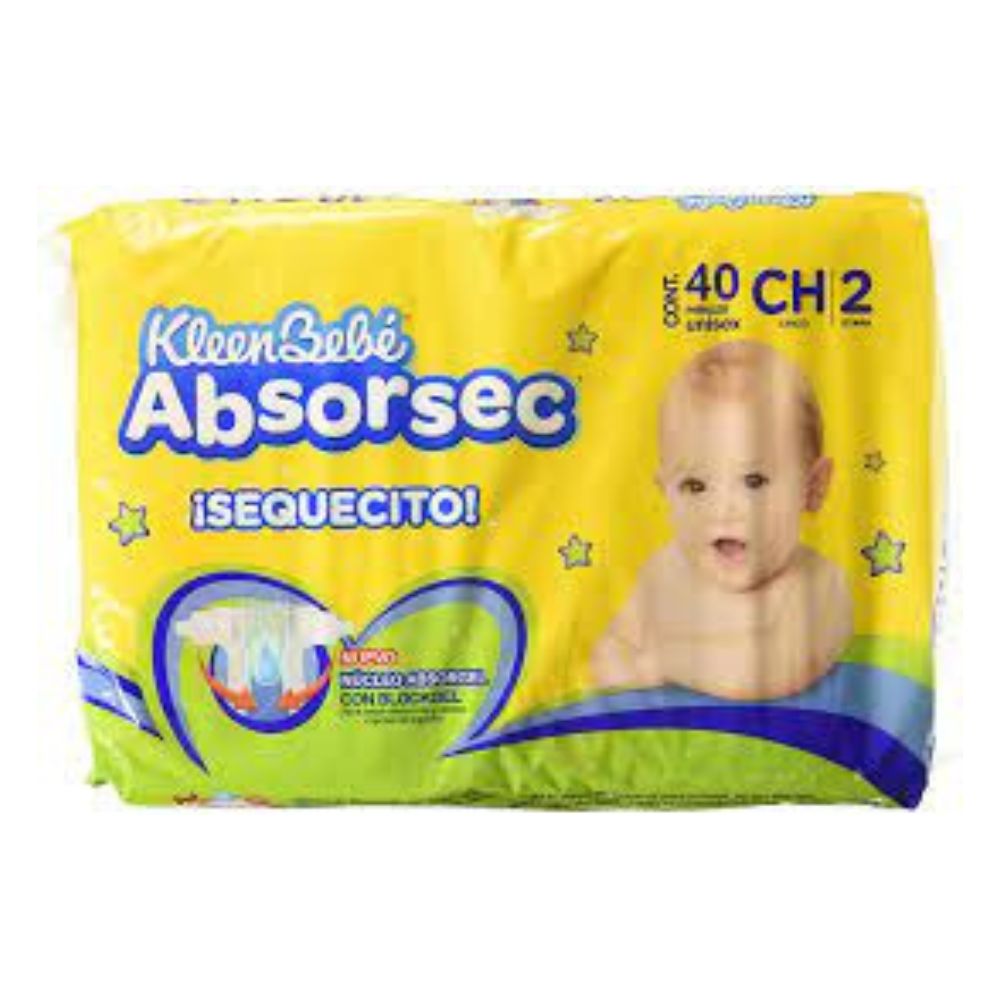 Pa¤al Absorsec Con 40 Piezas Chico