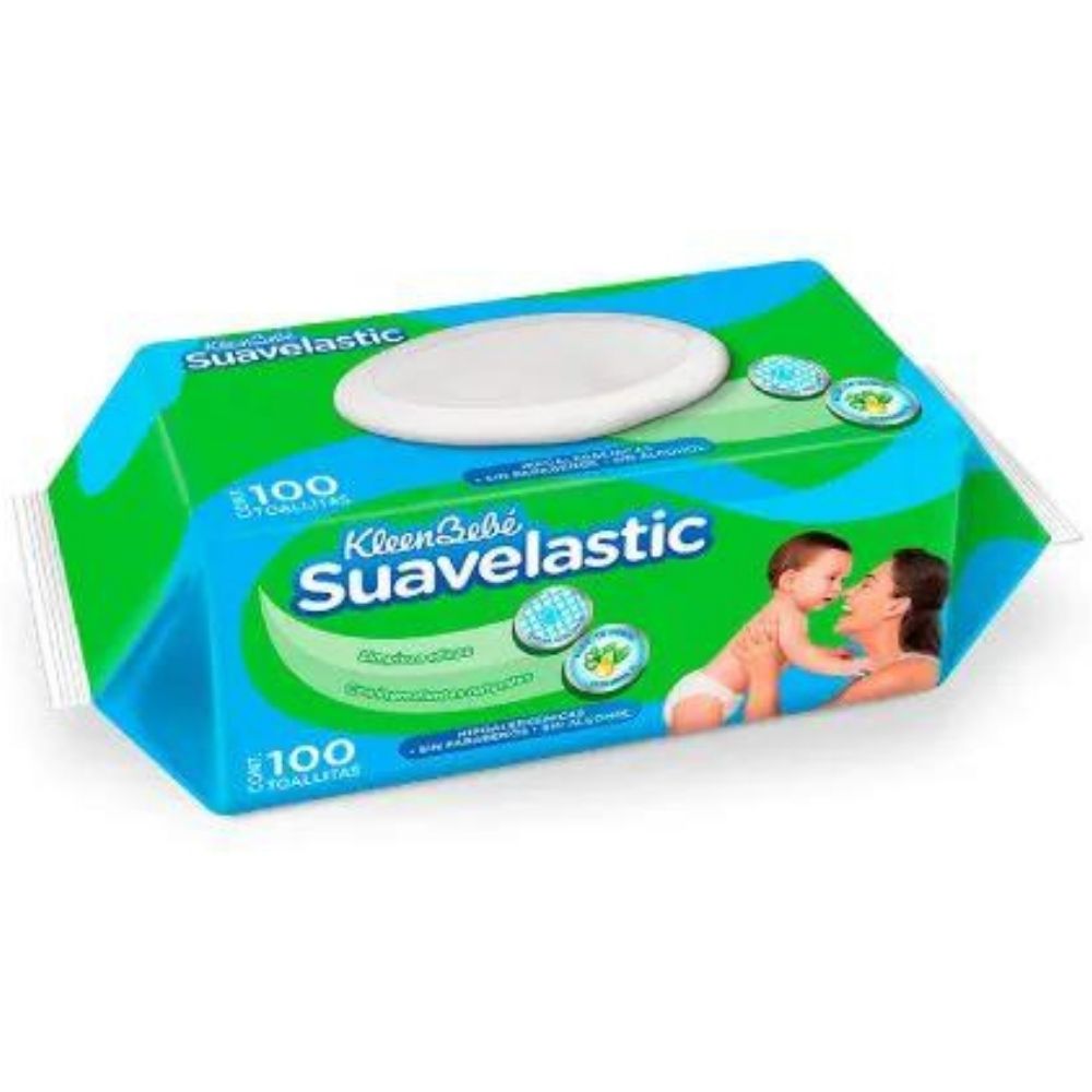 TOALLAS HUMEDAS KLEENBEBE SUAV CON 100 REP