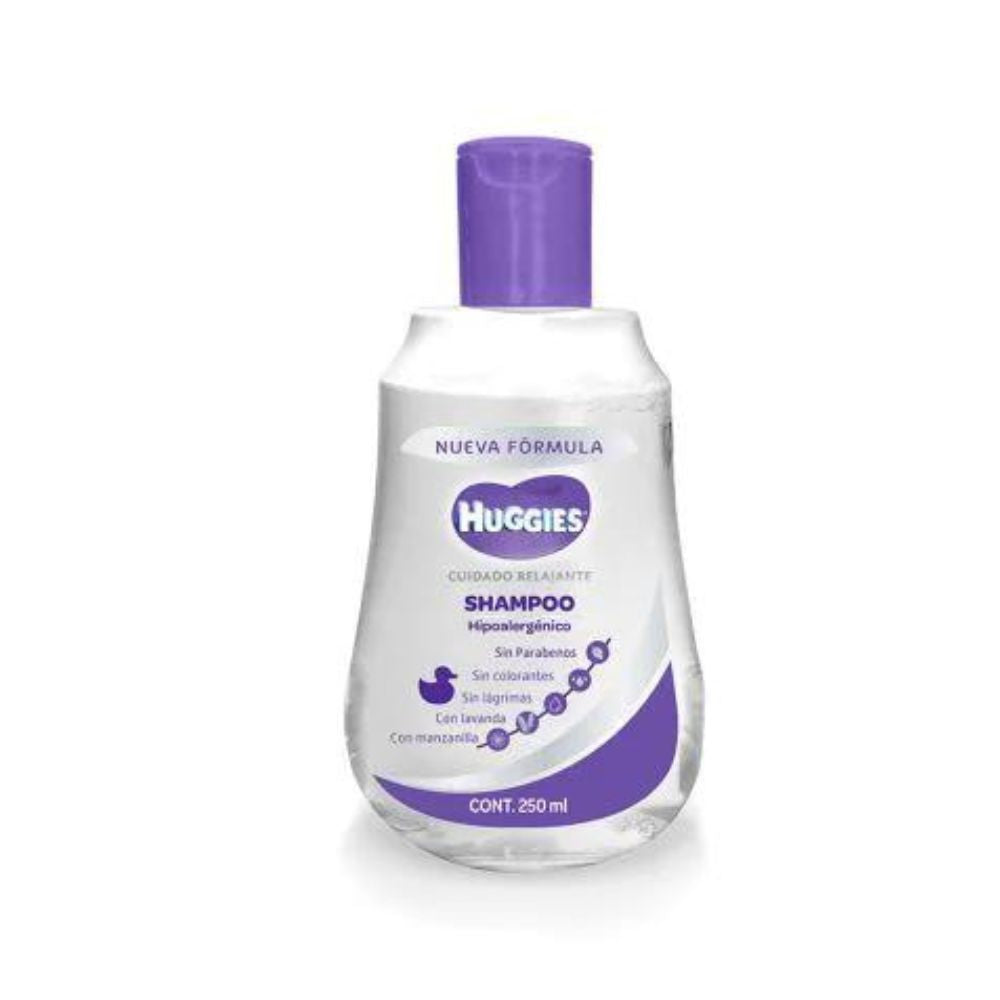 SHAMPOO HUGGIES CUIDADO CLARO 250 ML