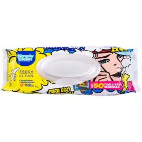 Toallas Humedas Huggies Simply Clean Con 50