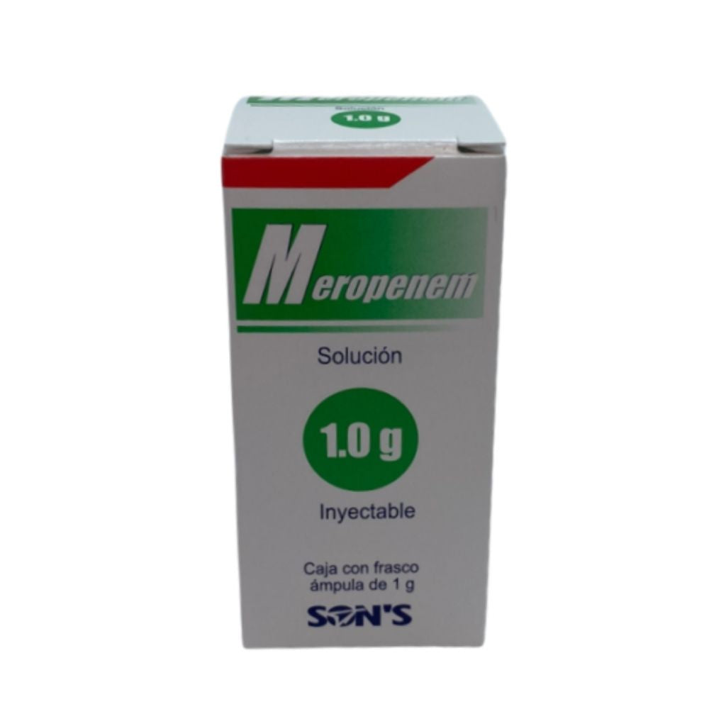 Meropenem Sol Iny 1 G (Pisa)