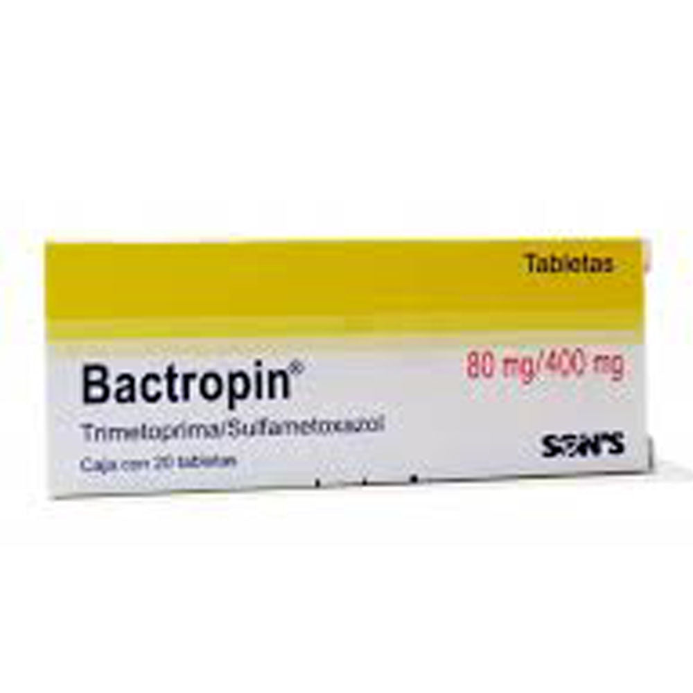 BACTROPIN 80/400 MG TABLETAS 20