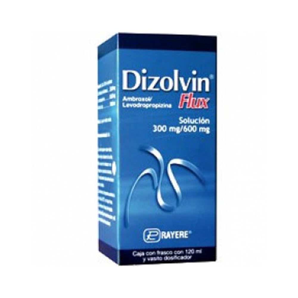 DIZOLVIN FLUX (AMBROXOL/LEVODROPIZINA) SOLUCIÓN 120 ML