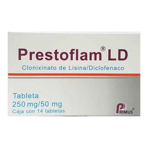 Prestoflam Ld 250/50Mg Con 14 Tabletas