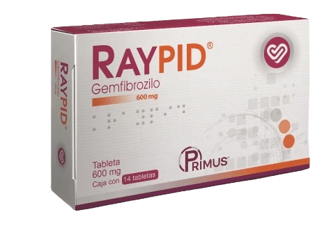 Raypid 600 Mg Con 14 Tabletas